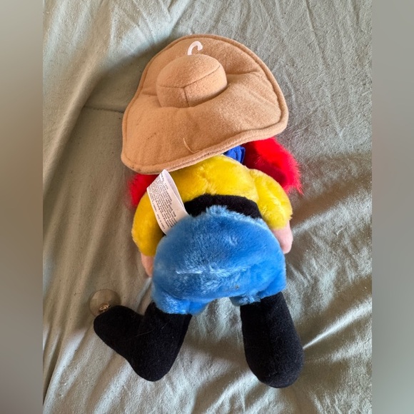 VINTAGE Yosemite sam plush window cling! Looney tunes - Picture 3 of 6